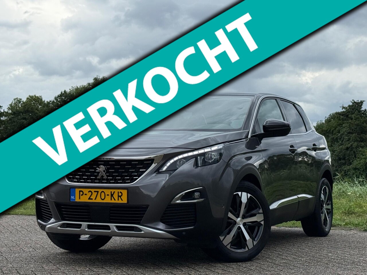 Peugeot 3008 - 1.2 PureTech 130pk GT-Line - Gris Platinium - Topstaat - AutoWereld.nl