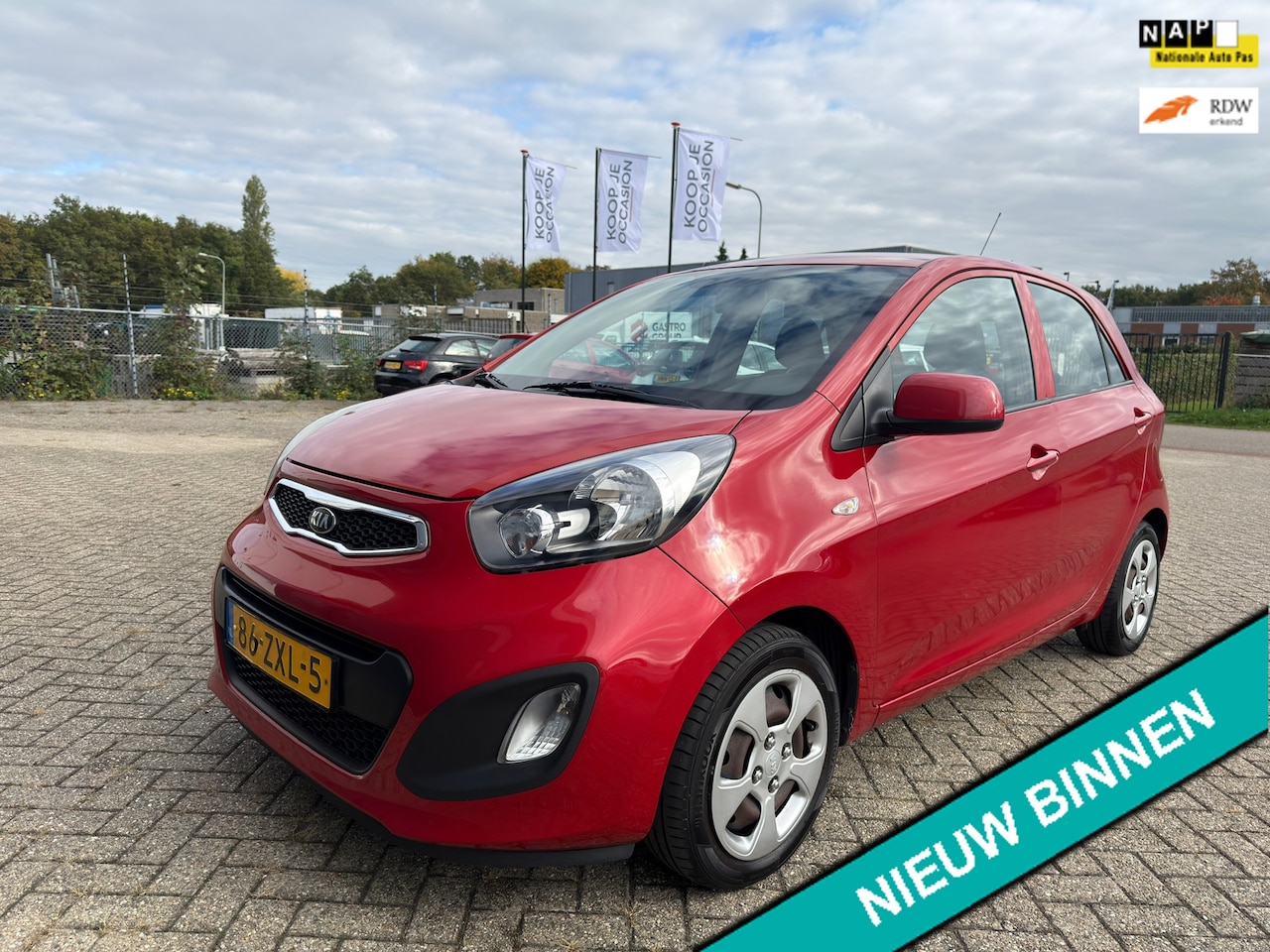 Kia Picanto - 1.0 CVVT ISG Comfort Pack Navi | Airco | APK - AutoWereld.nl