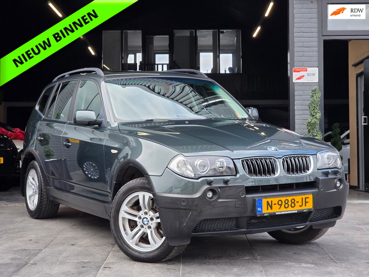 BMW X3 - 2.5i|Airco|Navi|PDC|Trekhaak|Panoramadak|Youngtimer| - AutoWereld.nl