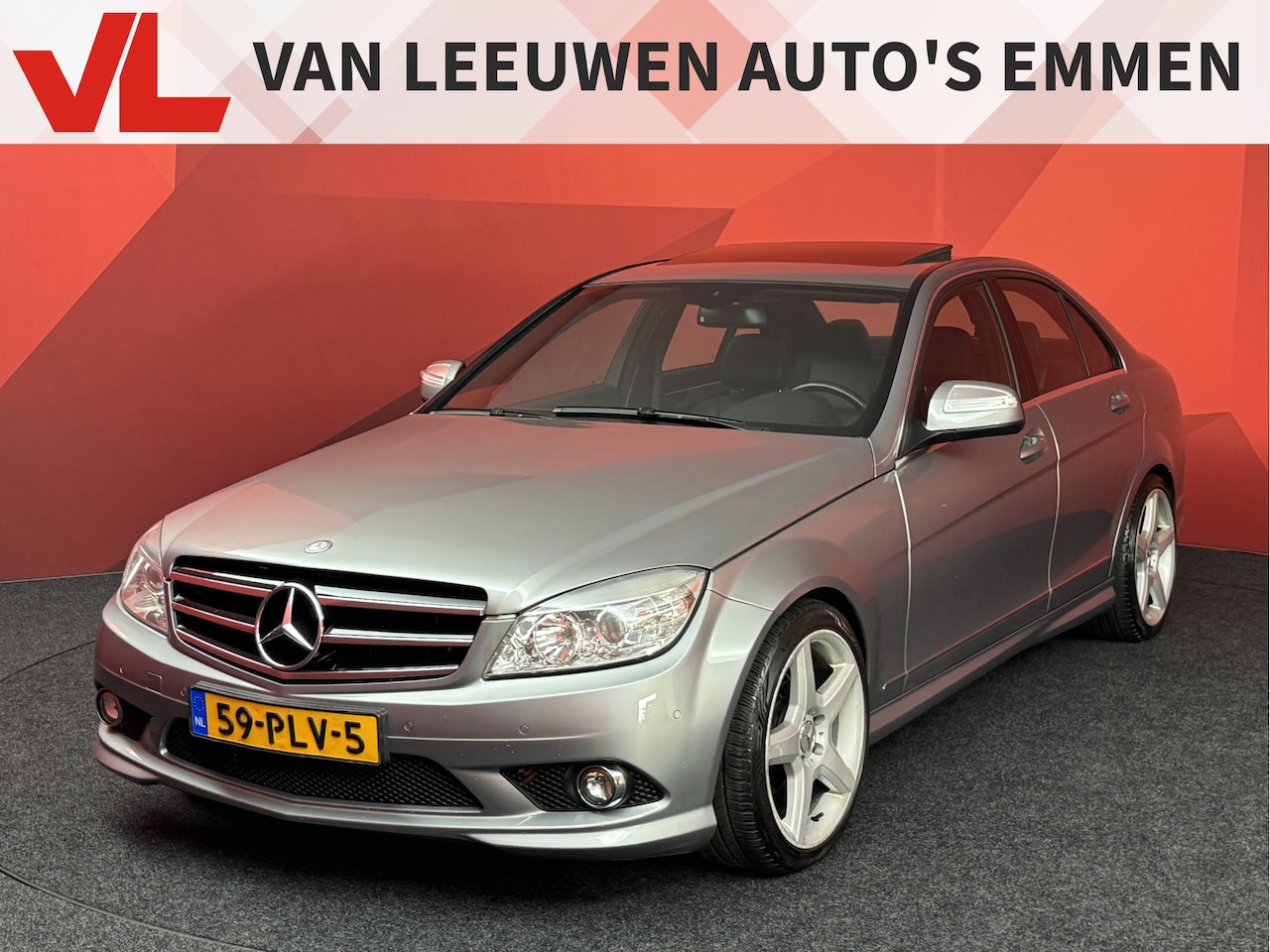 Mercedes-Benz C-klasse - 300 4-Matic | Automaat | Pano | Leder - AutoWereld.nl