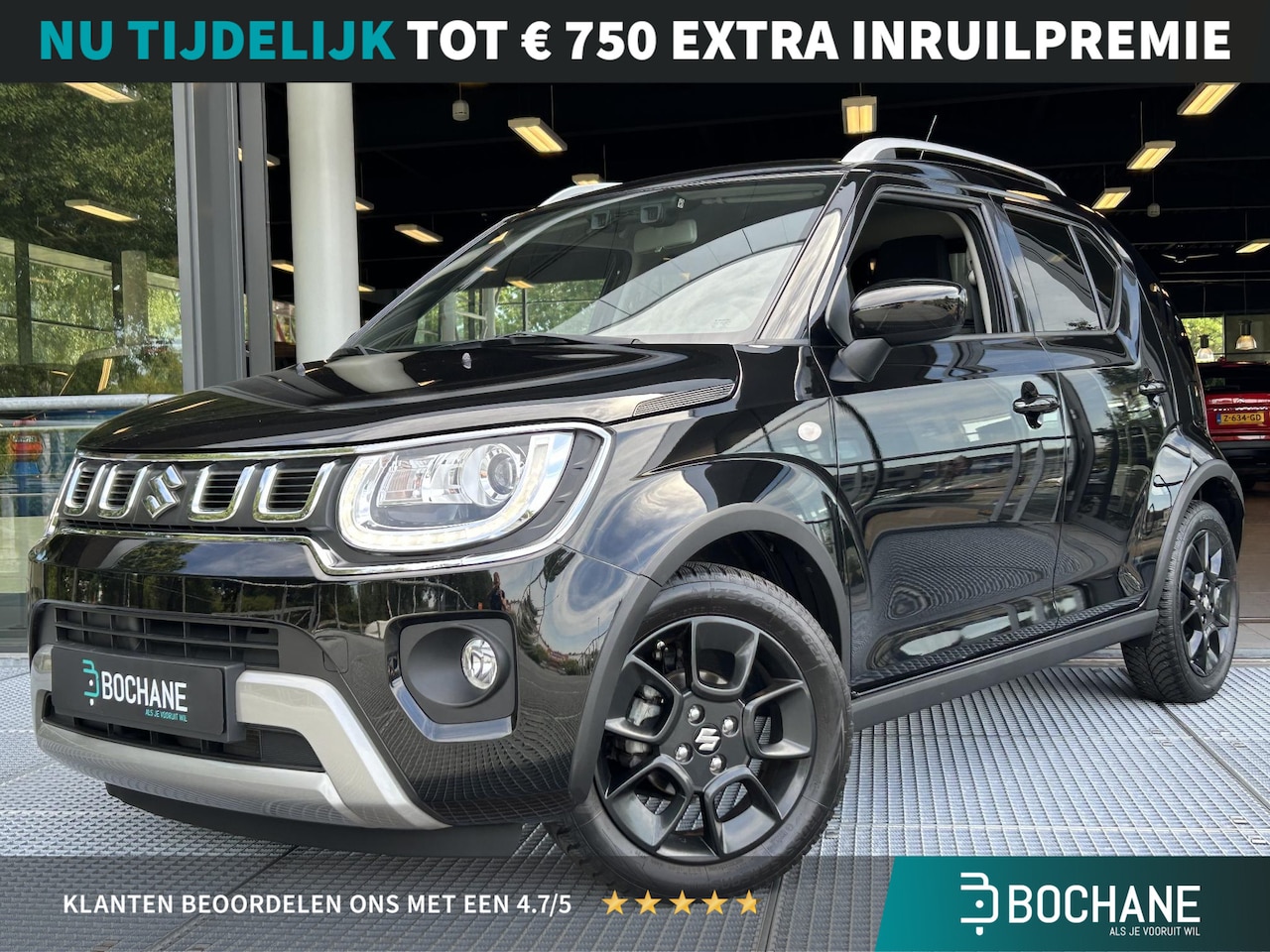 Suzuki Ignis - 1.2 Smart Hybrid Select CVT Automaat | Carplay | Achteruitrijcamera | Stoelverwarming - AutoWereld.nl