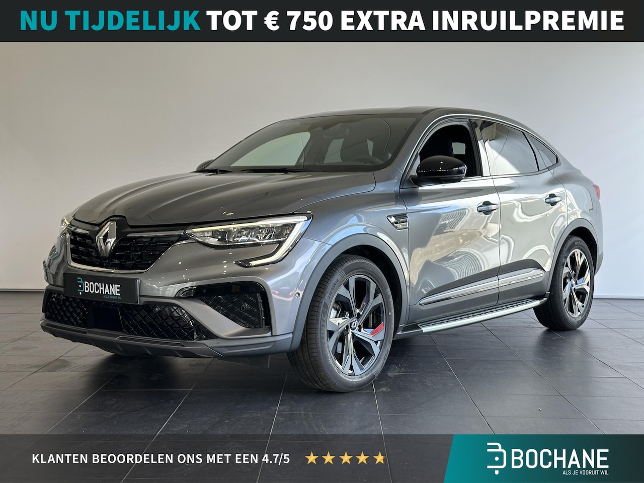 Renault Arkana - 1.6 E-Tech Hybrid 145 R.S. Line | 360 CAMERA | STOEL-/STUURVERWARMING | ADAPTIVE CRUISECON - AutoWereld.nl