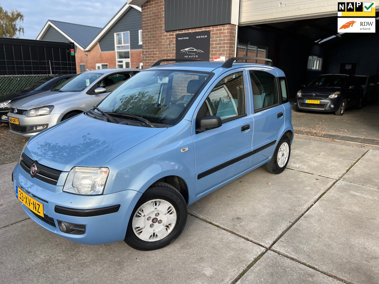 Fiat Panda - 1.2 Navigator NEW APK / AIRCO / NAP KM / ELECT PAKKET / CENTRL.DEUREN / 2 SLEUTELS / ZUINI - AutoWereld.nl