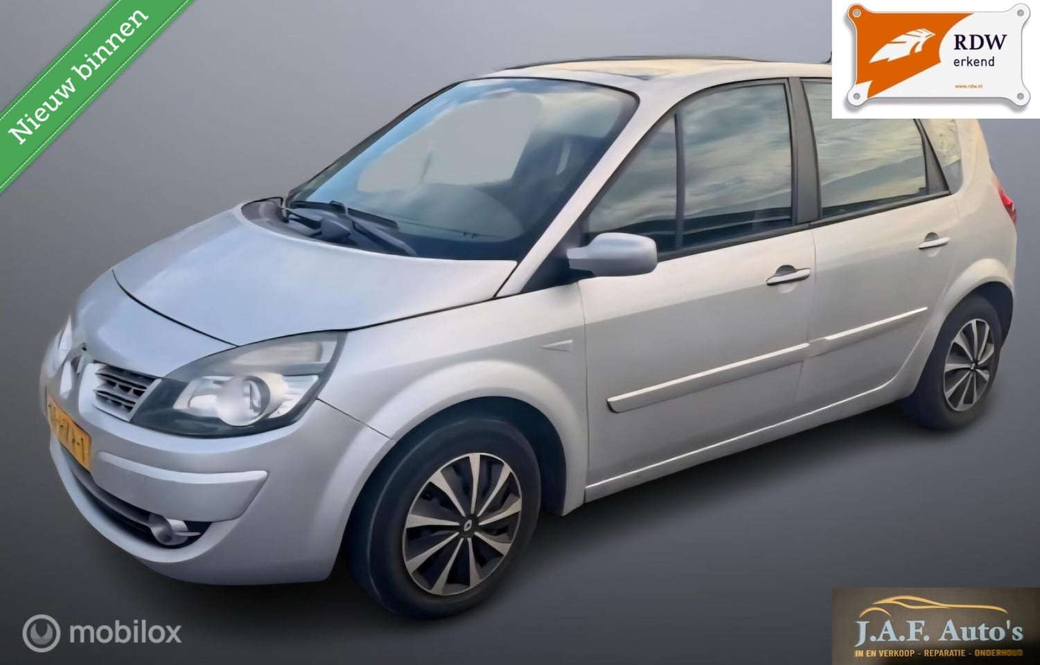 Renault Scénic - 1.6-16V Automaat luxe Navvi bj2009 - AutoWereld.nl