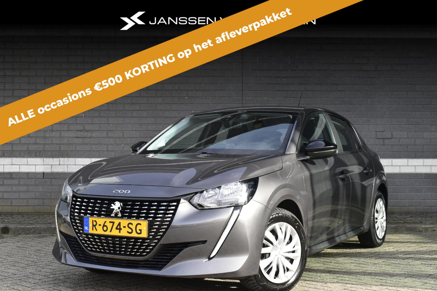 Peugeot 208 - 1.2 PureTech Active / Navigatie / Airco / BTW-Auto /Carplay - AutoWereld.nl