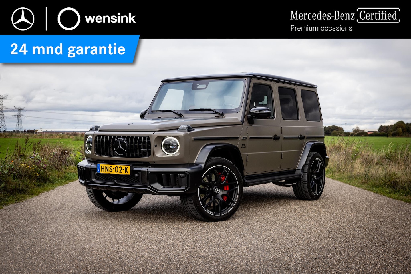 Mercedes-Benz G-klasse - AMG 63 | Carbon| Donker Olijf Magno | AMG Performance pakket | AMG Nightpakket II | 22-Inc - AutoWereld.nl