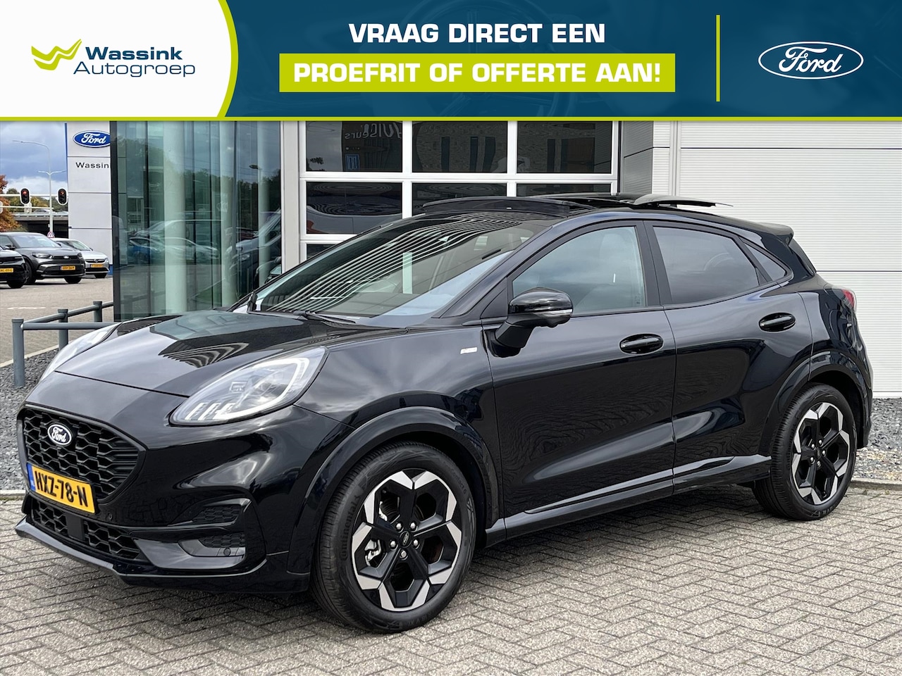Ford Puma - 1.0i Ecoboost Hybrid 155pk ST-Line X I Carplay I Cruise I Navigatie I Stoelverwarming I St - AutoWereld.nl