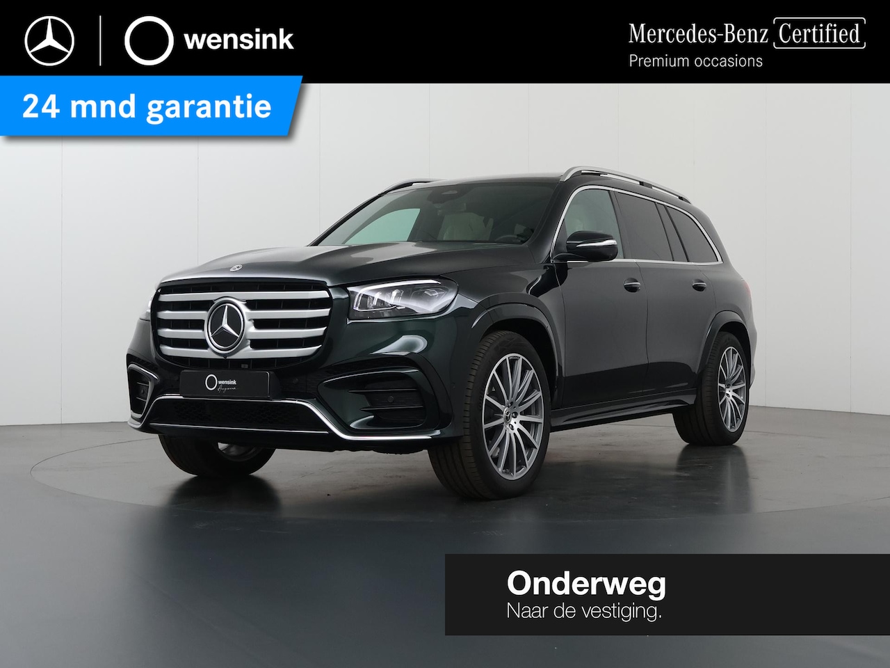 Mercedes-Benz GLS - 450 4MATIC AMG Line | Premium plus | 6 zits | Beige leder | Head up | Trekhaak | - AutoWereld.nl