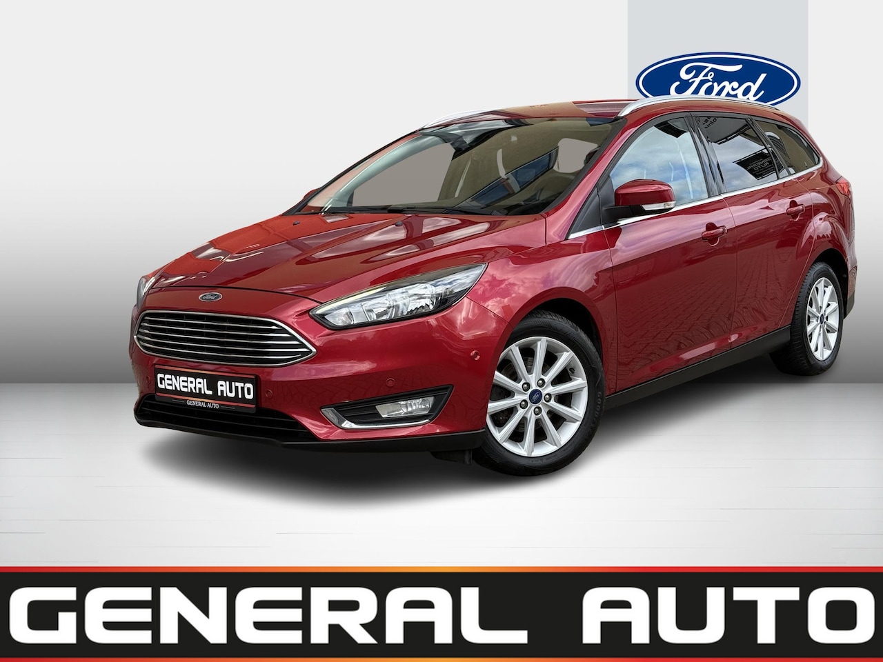 Ford Focus Wagon - 1.0 Titanium Edition 1.0 Titanium Edition, AUTOMAAT, Navi... - AutoWereld.nl