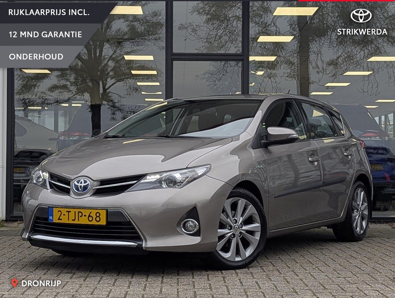 Toyota Auris - 1.8 Hybrid Dynamic | Cruise control | Climate control | Keyless | Camera | All Season | Na - AutoWereld.nl