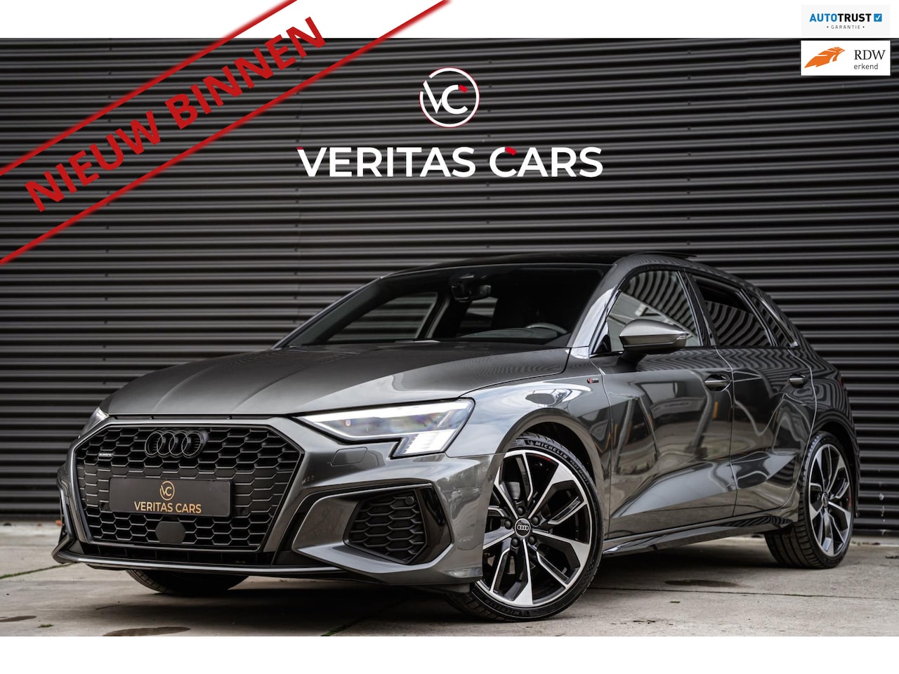 Audi A3 Sportback - 40 TFSI Quattro S-Line 190PK Pano|B&O|Head up|Full Led|Trekhaak - AutoWereld.nl