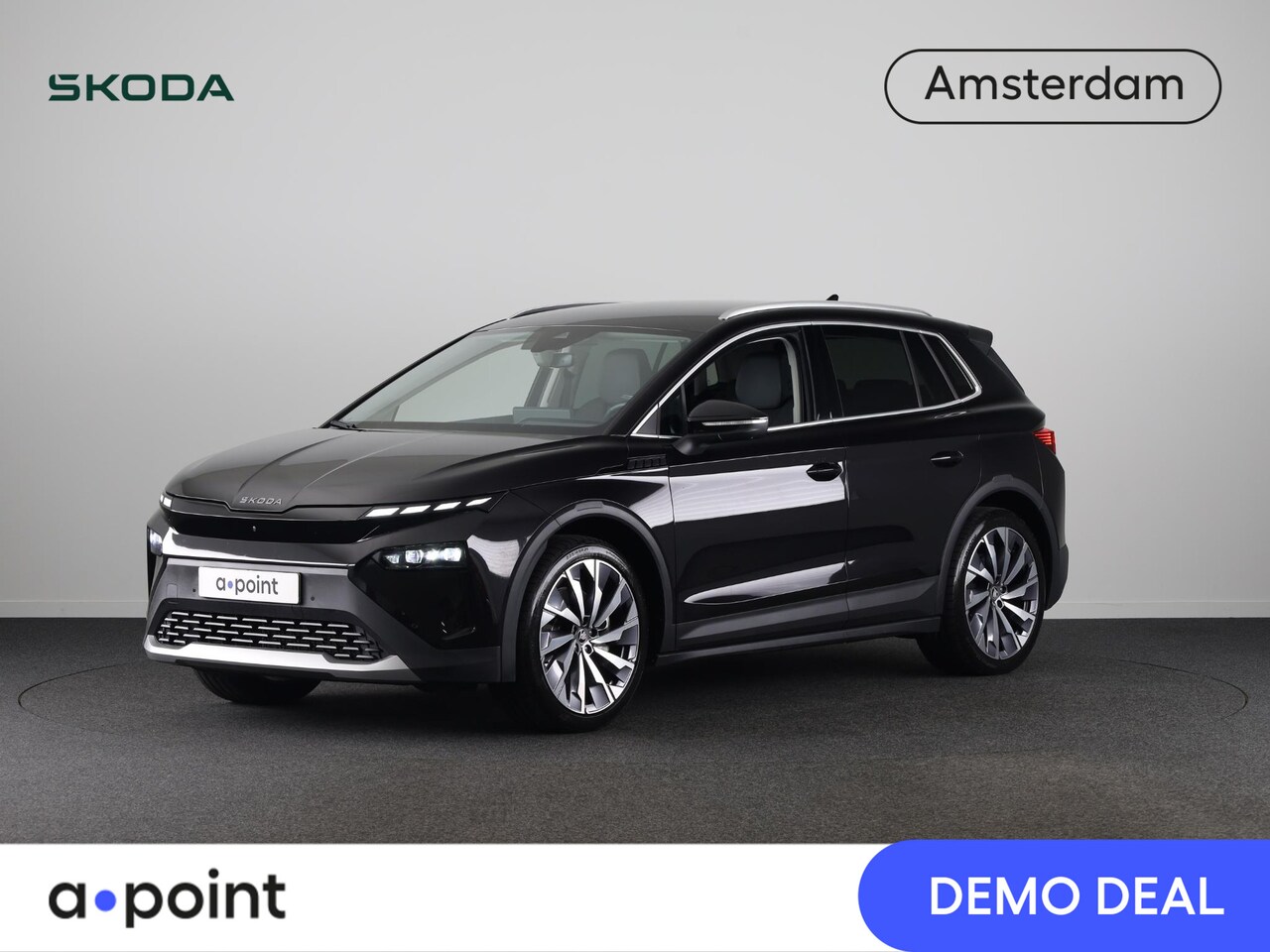 Skoda Elroq - 85 Business Edition 286pk | Leder | Head Up | Elek. stoel | 21 inch | 360 camera | Adaptiv - AutoWereld.nl