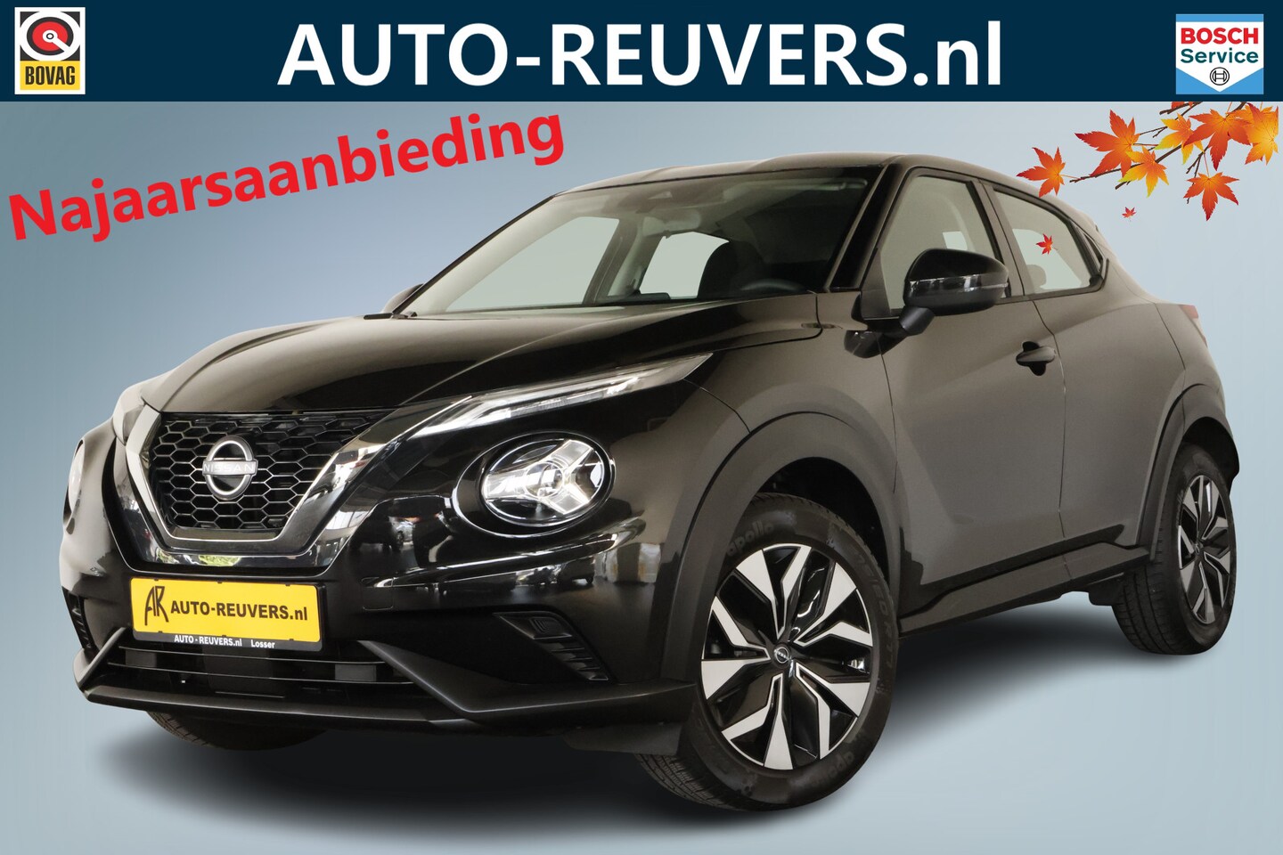 Nissan Juke - 1.0 DIG-T Acenta / LED / CarPlay / Clima / Cruisecontrol / Cam - AutoWereld.nl