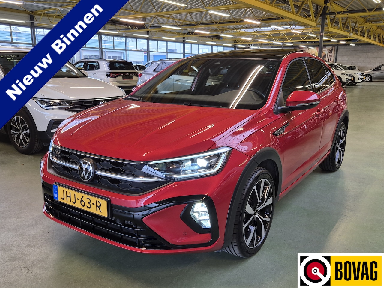 Volkswagen Taigo - 1.5 TSI R-Line -150pk- Automaat | Panorama Dak | IQ LED | 18 inch Misano | Rijklaarprijs i - AutoWereld.nl