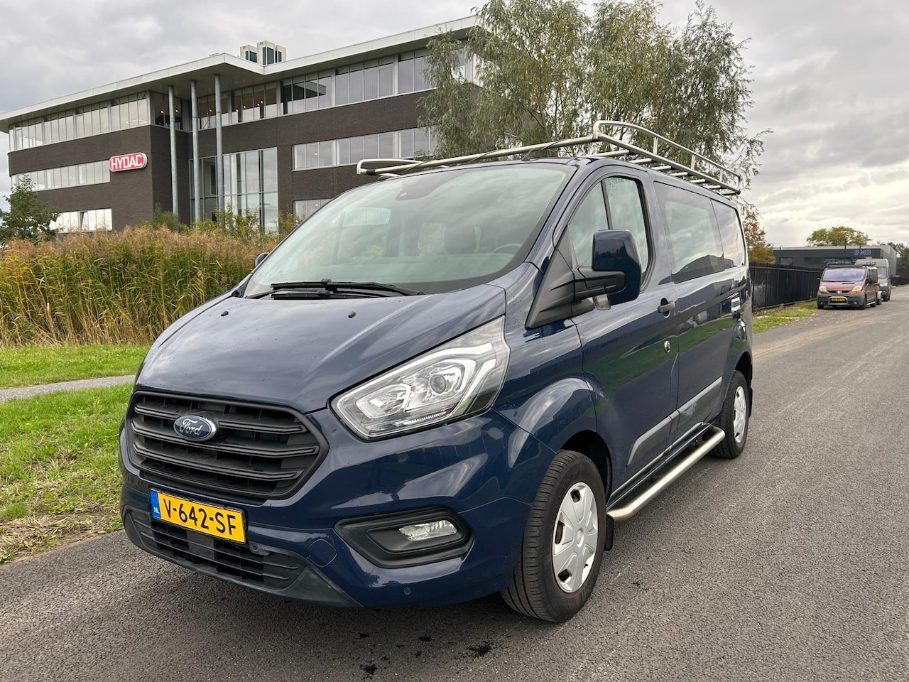 Ford Transit Custom - 280 2.0 TDCI L1H1 Limited DC NW APK, A/C stoelverwarming trekhaak dubbelcabine MARGE etc etc - AutoWereld.nl