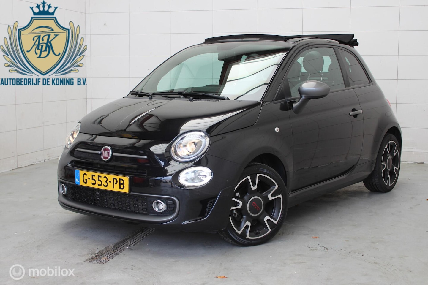 Fiat 500 - 1.2 Cabrio,Automaat,Leder,Cruisecontrol - AutoWereld.nl