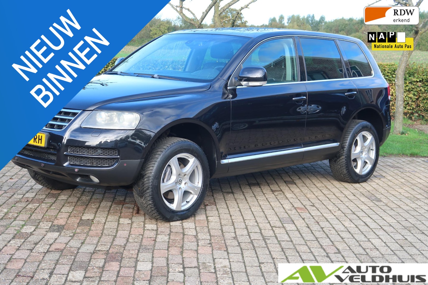 Volkswagen Touareg - 3.6 V6 YOUNGTIMER TREKHAAK LEER - AutoWereld.nl