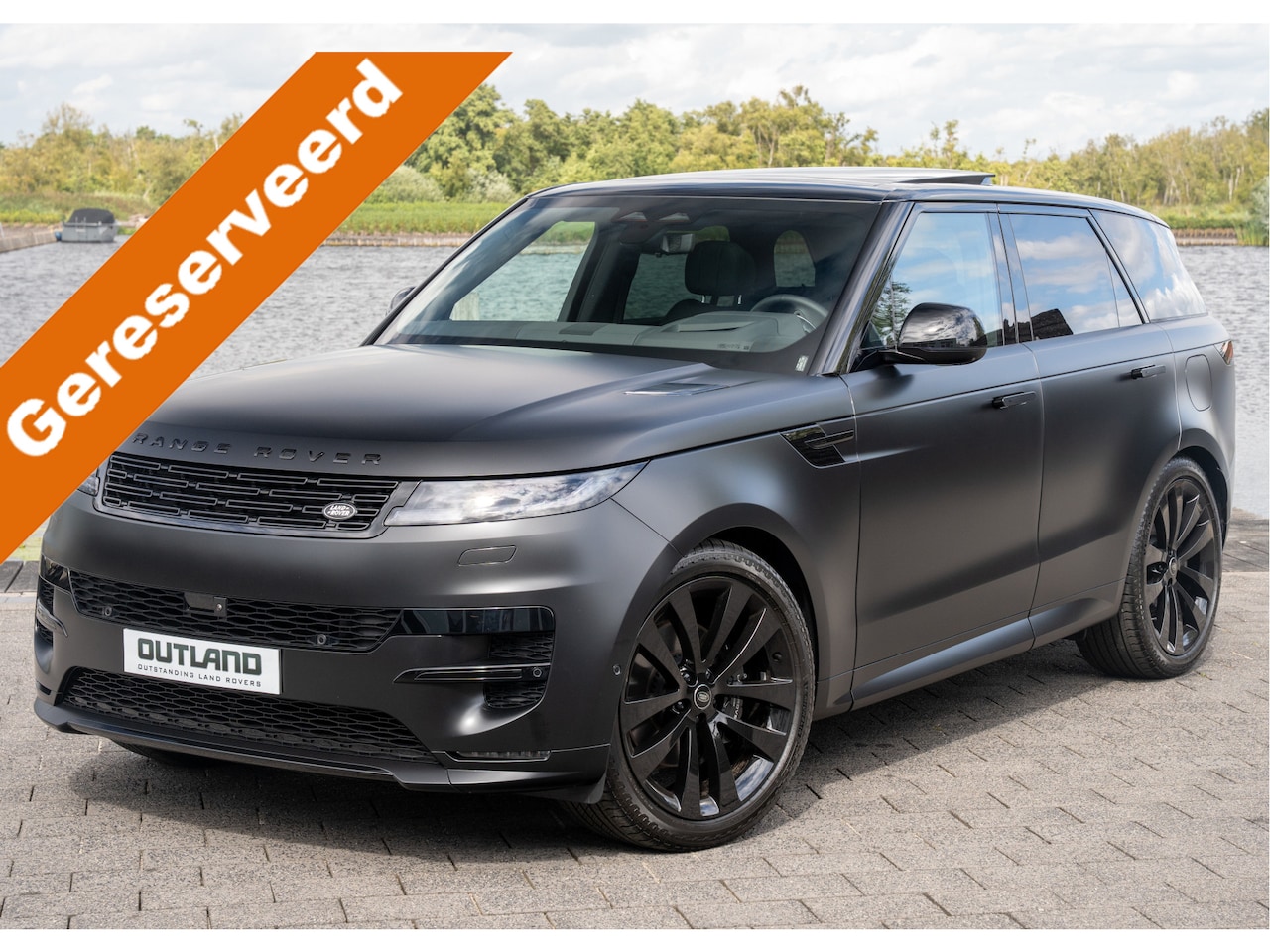 Land Rover Range Rover Sport - P550e Autobiography | GERESERVEERD | Full Options | Santorini Black Satin - Stealth PPF | - AutoWereld.nl