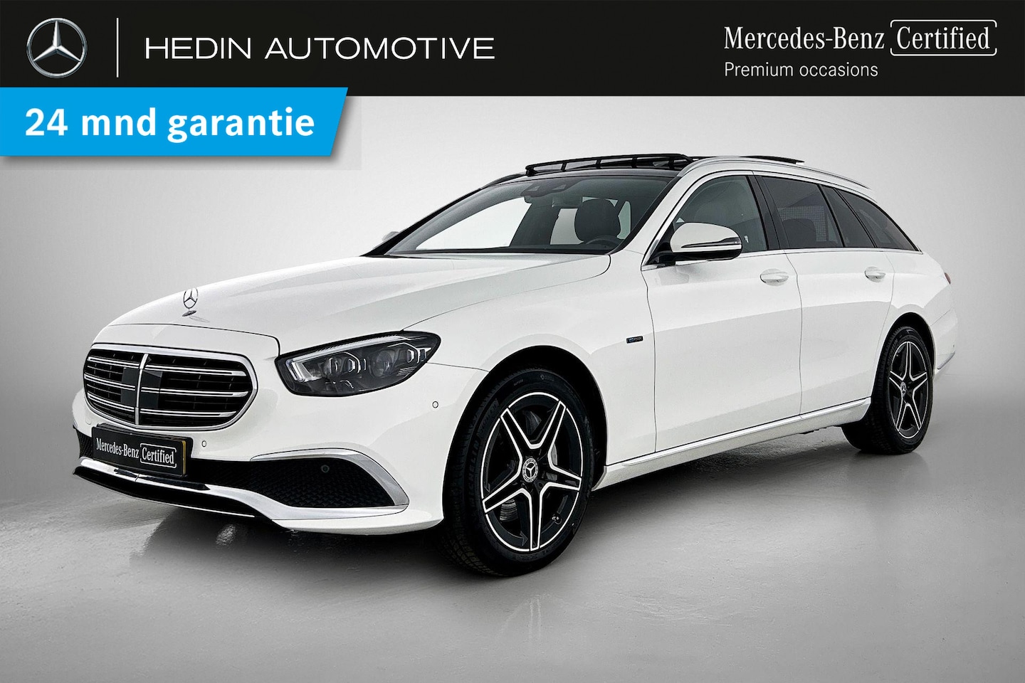 Mercedes-Benz E-klasse Estate - E 300e Automaat Exclusive Line | Panoramadak | Distronic+ | Burmester Audio | Sfeerverlich - AutoWereld.nl