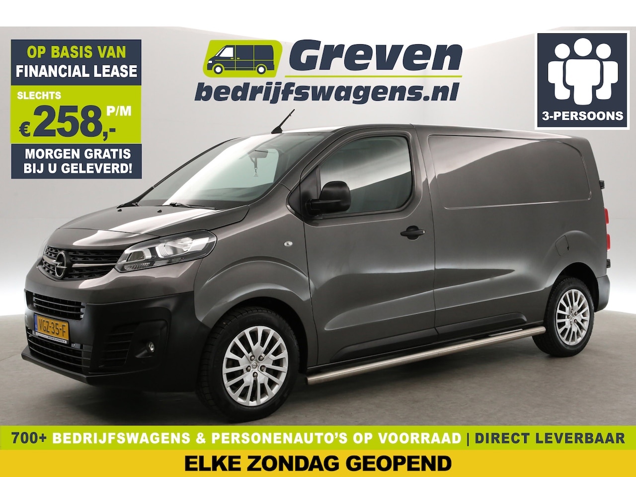 Opel Vivaro - 2.0 CDTI L2H1 | 360° Camera | Cruise | Airco | Trekh. | 3-Zits | Navigatie - AutoWereld.nl