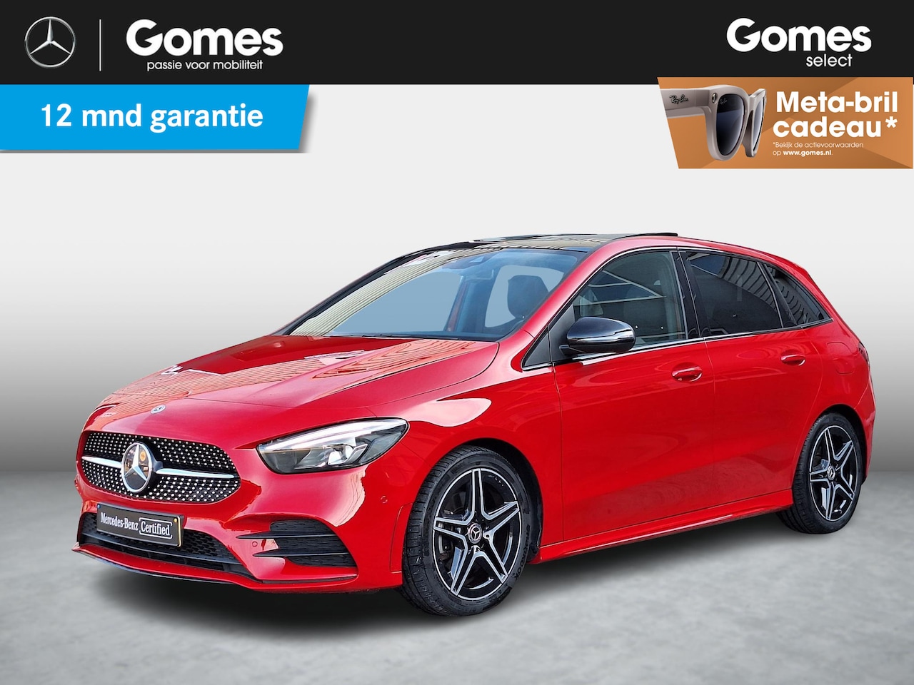 Mercedes-Benz B-klasse - 180 AMG | Panoramadak | Achteruitrijcamera | Night pakket | Widescreen | Elektrische achte - AutoWereld.nl