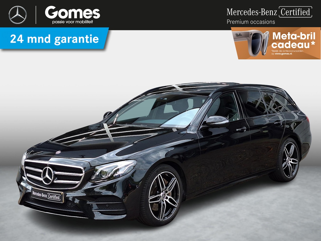 Mercedes-Benz E-klasse Estate - 200 Business Solution AMG | Panoramadak | Night pakket | 360° Camera | Memory stoelen | Mu - AutoWereld.nl