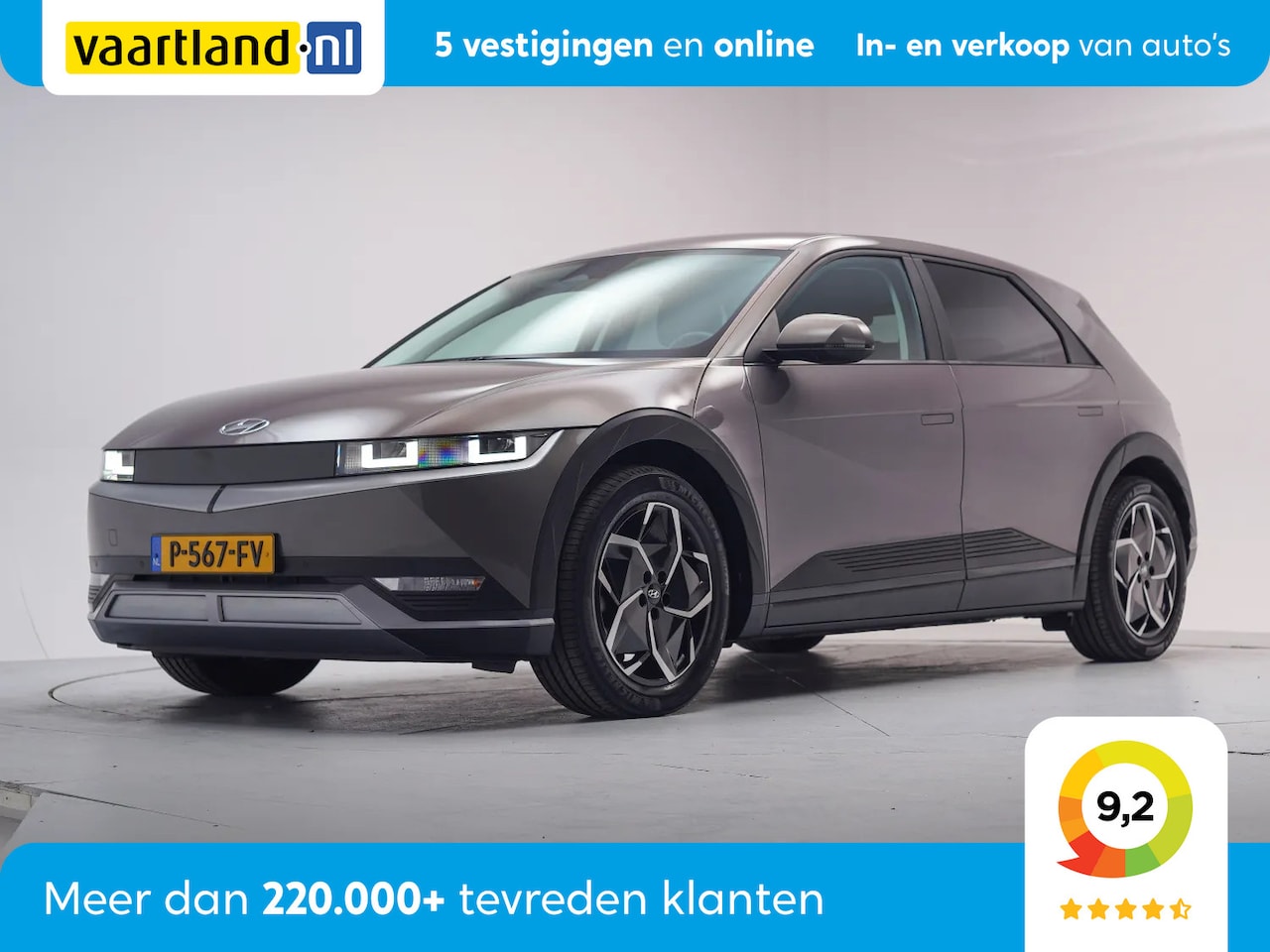Hyundai IONIQ 5 - Style 73kWh [adaptive cruise Apple carplay SOH 97 %] - AutoWereld.nl