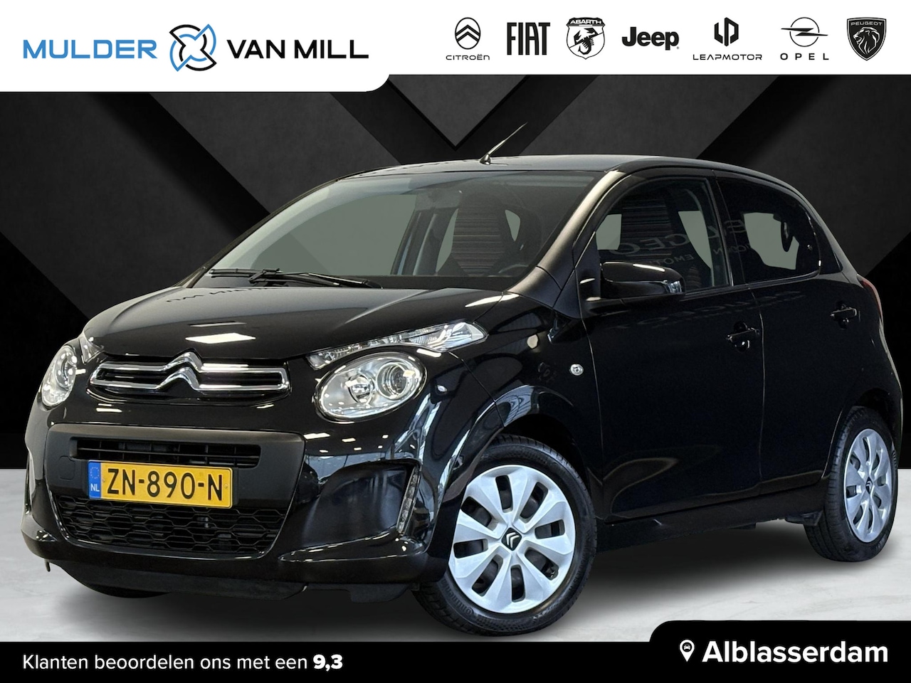 Citroën C1 - Feel 1.0 e-VTi 72pk ETG AUTOMAAT | UNIEKE KM-STAND! | AIRCO | BLUETOOTH | EXTRA GETINTE AC - AutoWereld.nl