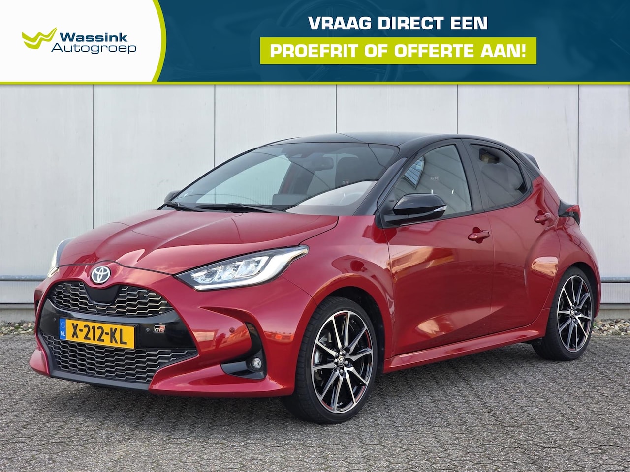 Toyota Yaris - 1.5 Hybrid 116pk GR Sport | Panoramadak | Navigatie | Parkeercamera - AutoWereld.nl