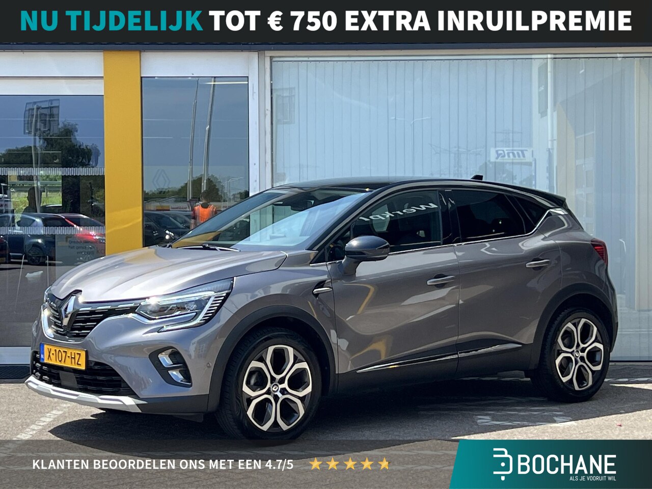 Renault Captur - 1.0 TCe 90 techno | 360 graden camera | Bose Audio | Lichtmetaal 18'' | DAB | Key-less | L - AutoWereld.nl