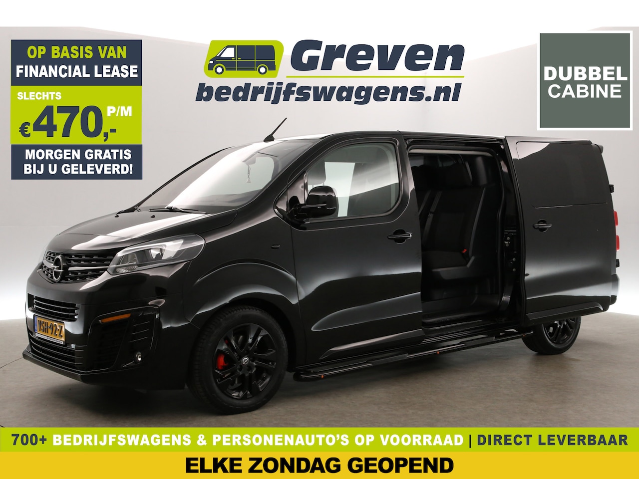 Opel Vivaro - 2.0 CDTI L3H1 | 177PK | DC | Airco | 360° | 2xSchuifdeur |  Carplay | Trekh. | Cruise | Na - AutoWereld.nl
