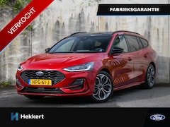 Ford Focus Wagon - ST Line X 1.0 EcoBoost Hybrid 155pk Automaat LEDER | 18''LM | B&O | BLIS | PDC + CAM. | WI