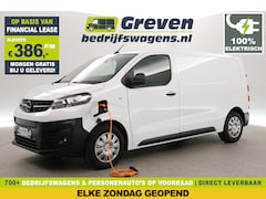 Opel Vivaro-e - Cargo-E L2H1 75 kWh | Elektrisch | Airco | Cruise | Carplay | 3-Zits | Parkeersens