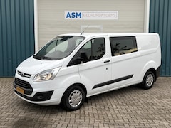 Ford Transit Custom - 290 2.2 101Pk TDCI L2H1 Trend DC / Cruise / Airco / Navi / Trekhaak / Apk t/m 29-04-2026