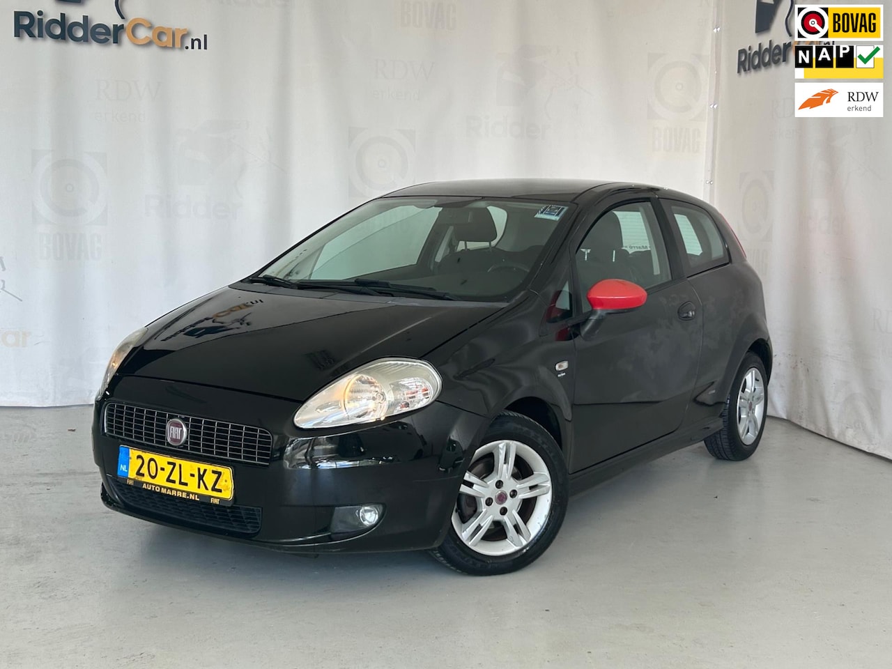 Fiat Grande Punto - 1.4 GP SPORT|NAP|AIRCO|APK09-2026|VELGEN|TREKHAAK|ELEK RAMEN|CENTR DEUR| - AutoWereld.nl