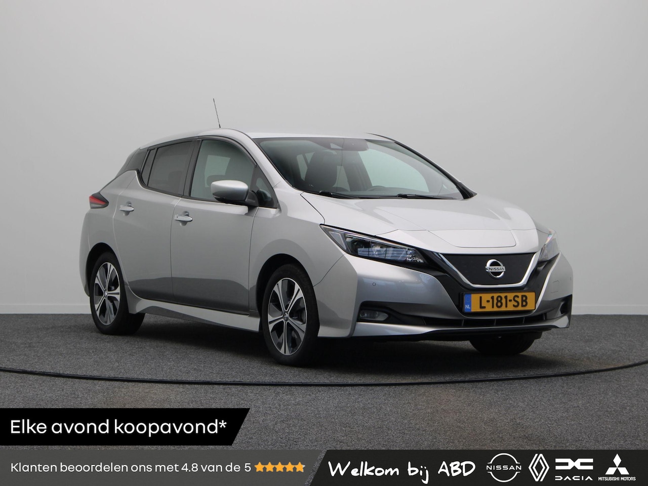 Nissan LEAF - N-Connecta 40 kWh | Accu score 92% | Trekhaak | Dealer onderhouden | Stoel- en stuurwielve - AutoWereld.nl