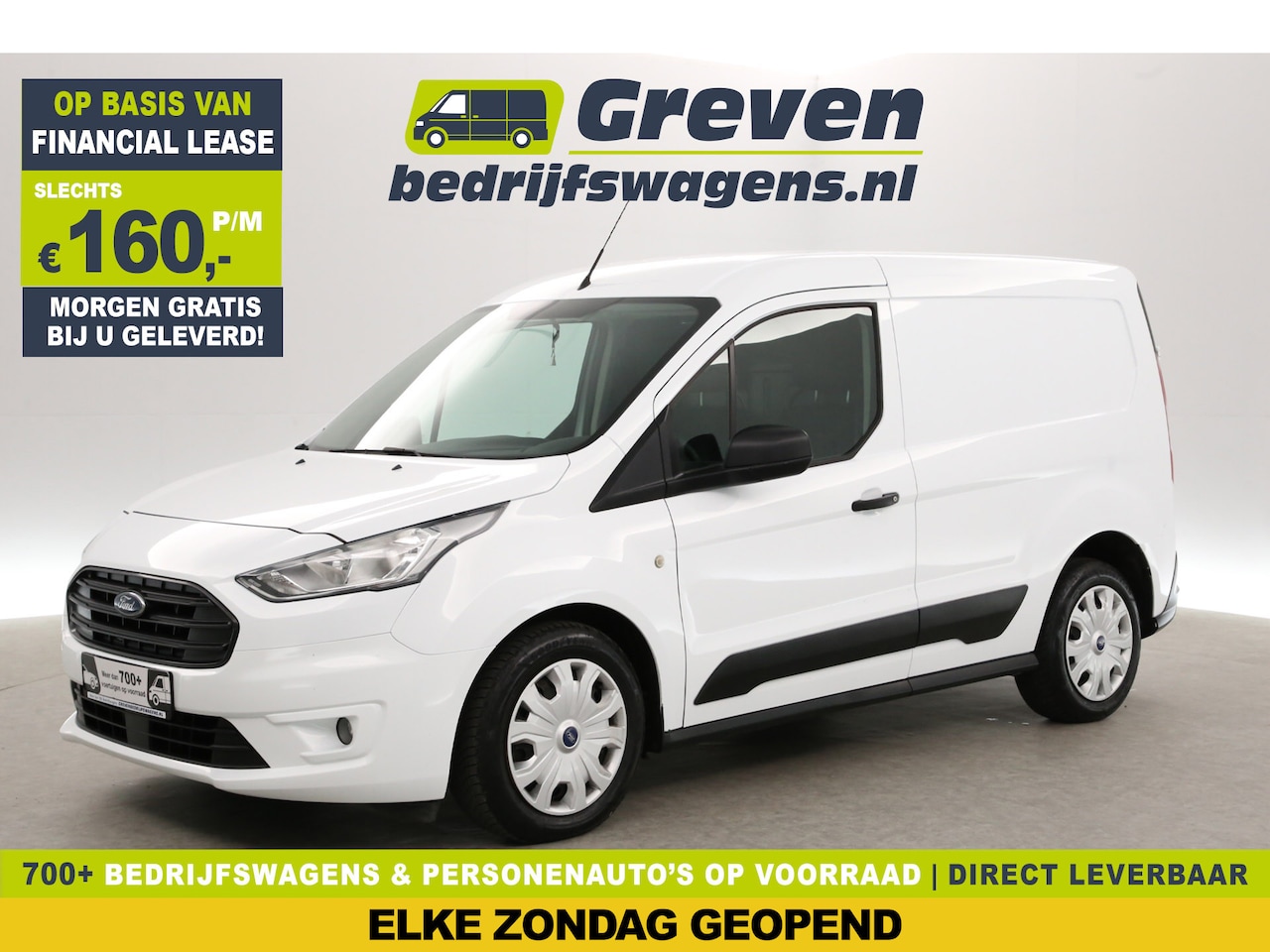 Ford Transit Connect - 1.5 EcoBlue | Airco | Trekhaak | Stoelverwarming | Schuifdeur - AutoWereld.nl