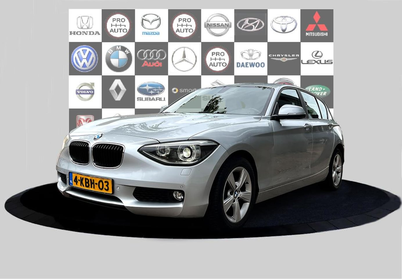 BMW 1-serie - 118i Upgrade Edition Leder_Led_Xenon_Navi_Cruise - AutoWereld.nl