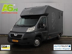 Peugeot Boxer - 335 2.2 HDI L4 Paardenwagen 131PK B Rijbewijs 2 Paards Paardentruck Super Compleet Top ond