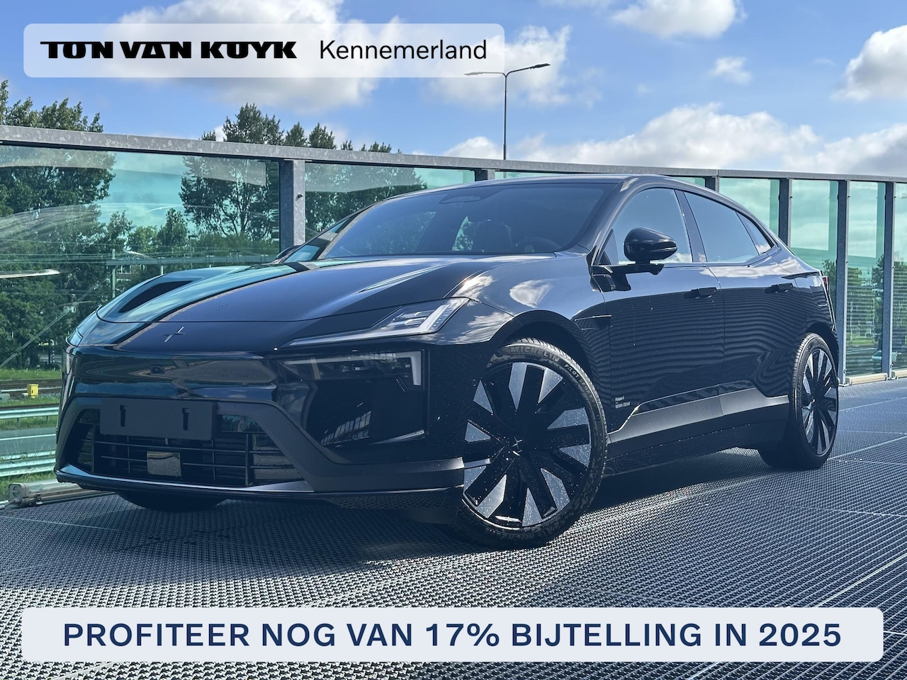 Polestar 4 - Long Range Single motor 100 kWh / Pano. dak / Head-up display / Pilot pack / Elek. voorsto - AutoWereld.nl