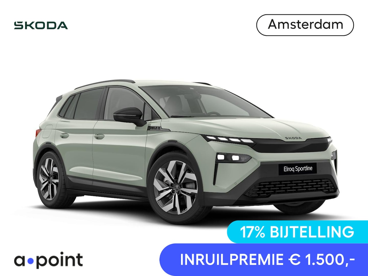 Skoda Elroq - 85 Sportline Edition | Business upgrade Plus | Matrix LED | elek. achterklep | achteruitri - AutoWereld.nl