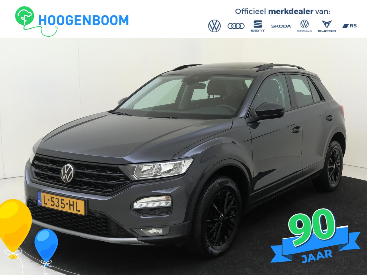 Volkswagen T-Roc - 1.0 TSI Style | Panoramadak | Trekhaak | Navigatie | Digital cockpit Pro | Adaptieve cruis - AutoWereld.nl