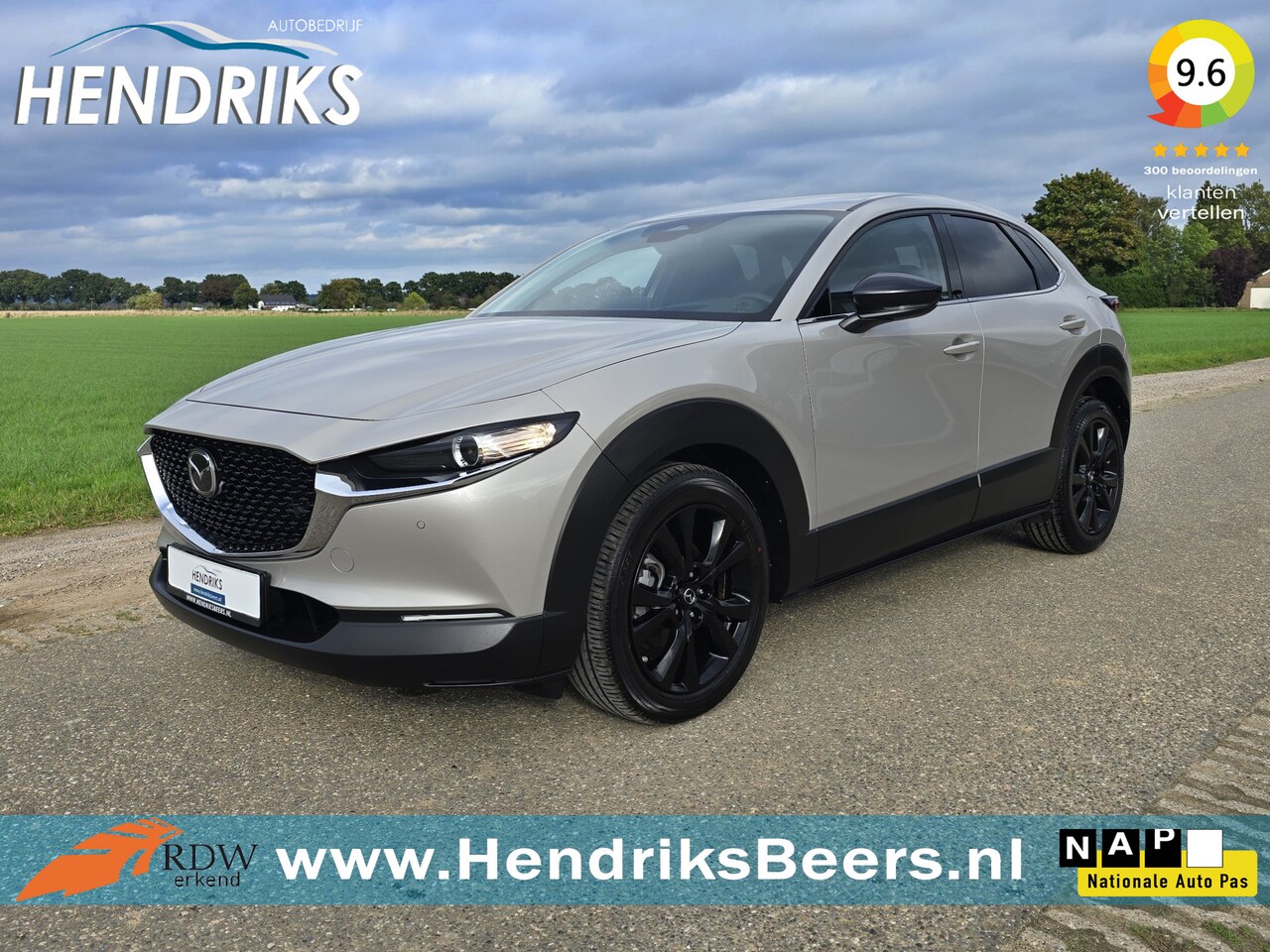 Mazda CX-30 - 2.5 e-SkyActiv-G M Hybrid Centre-line - 140 Pk - ParkeerCamera - Stoelverwarming - Navi - AutoWereld.nl