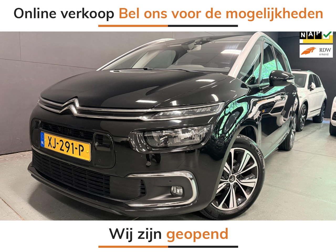 Citroën Grand C4 SpaceTourer - 1.2 PureTech Business 7PERSOONS NAVI/DAB/CARPLAY/CAM/ECC/PDC/CRUISE - AutoWereld.nl