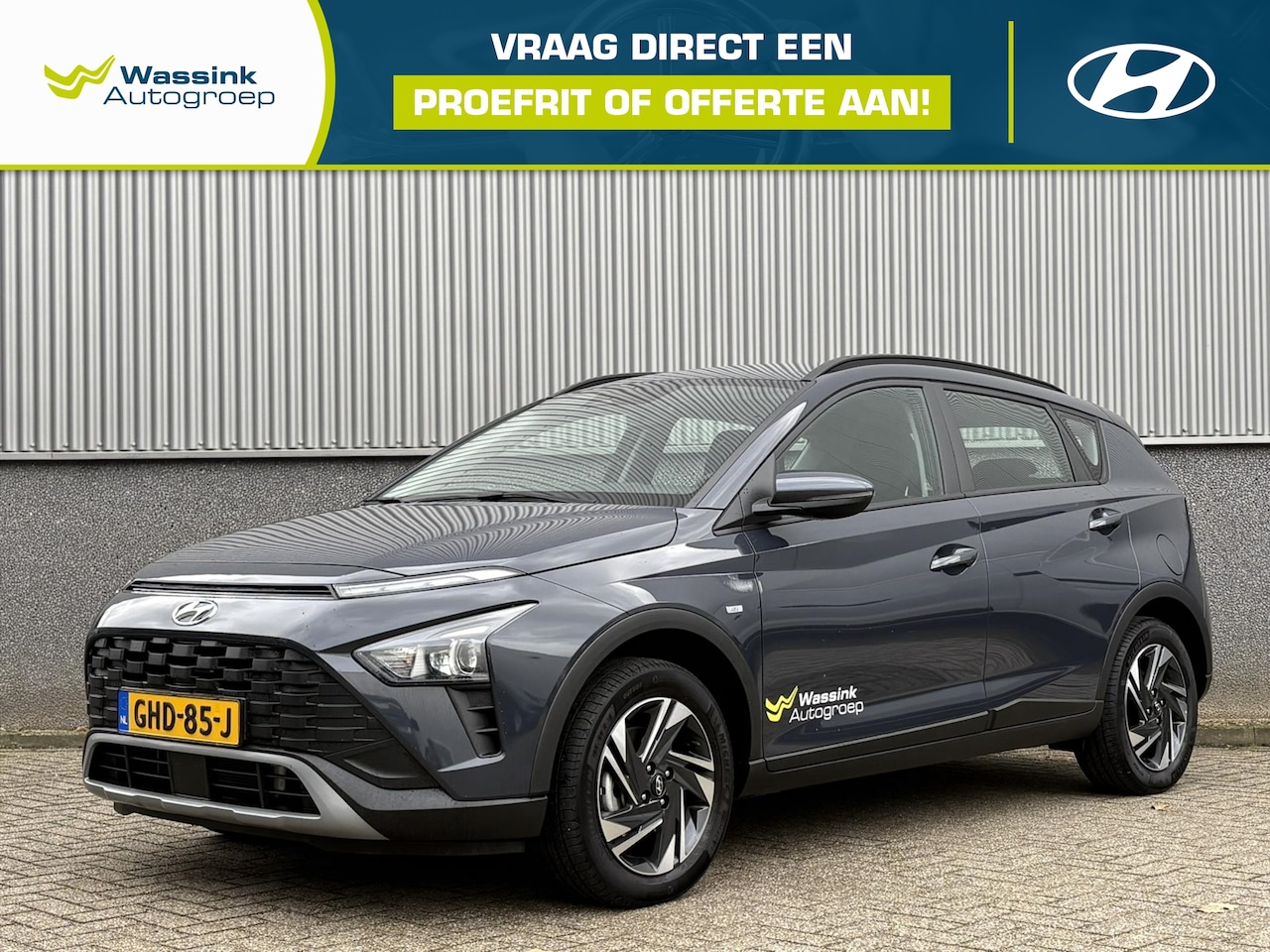 Hyundai Bayon - 1.0 T-GDI 48V 100PK Comfort | Apple Carplay | Android Auto | Camera Achter | Sensoren Acht - AutoWereld.nl