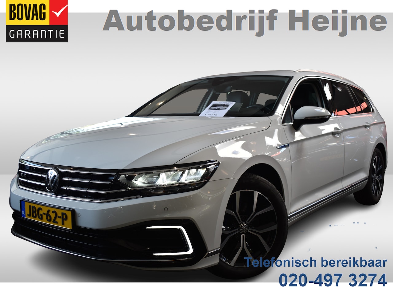 Volkswagen Passat Variant - GTE TSI 218PK DSG PHEV BUSINESS LEDER/HEAD-UP/VIRTUAL - AutoWereld.nl