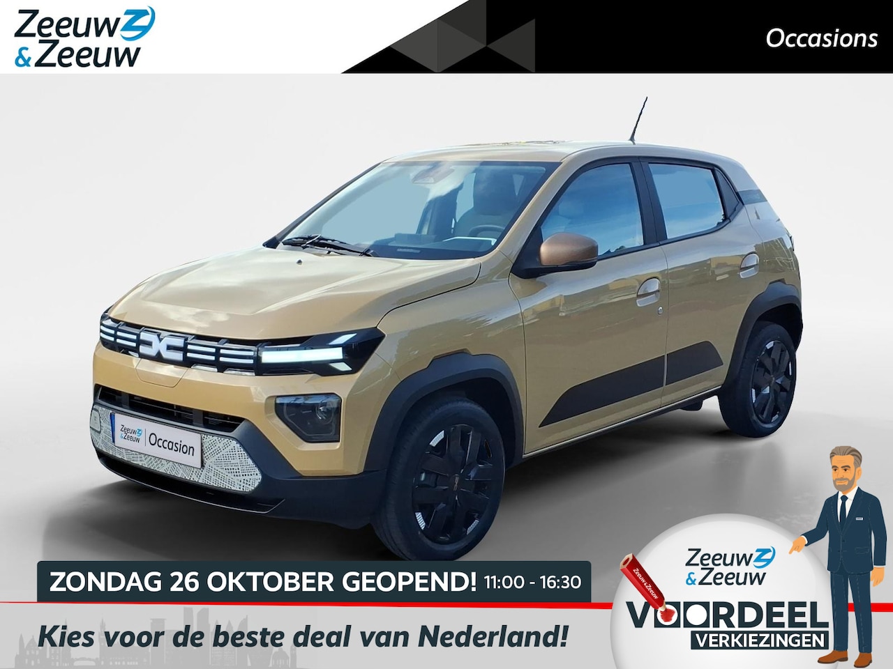 Dacia Spring - Extreme 65 26.8 kWh | Demonstratieauto| DC lader |  Cruise control | navigatie|  Extreme p - AutoWereld.nl