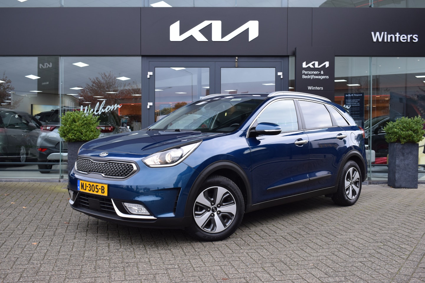 Kia Niro - 1.6i-16V Hybrid BusinessLine DCT6/Autom. | Cruise Control Adaptief | Navigatie | Camera | - AutoWereld.nl