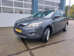 Ford Focus Wagon - 1.8 Titanium Flexi Fuel navi airco cruisecontrol trekh