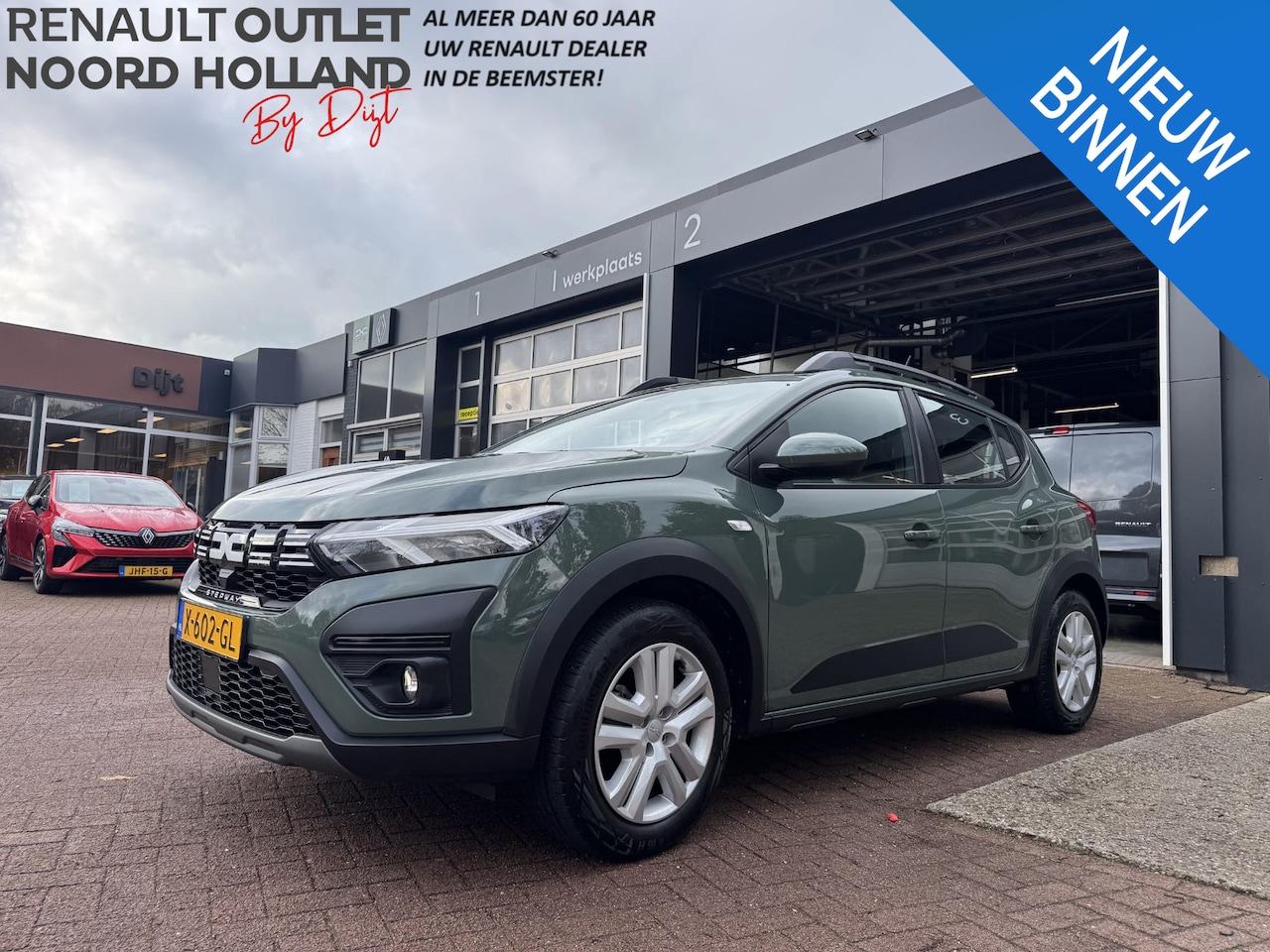 Dacia Sandero Stepway - 1.0 TCe 100 ECO-G Expression+Trekhaak!! - AutoWereld.nl